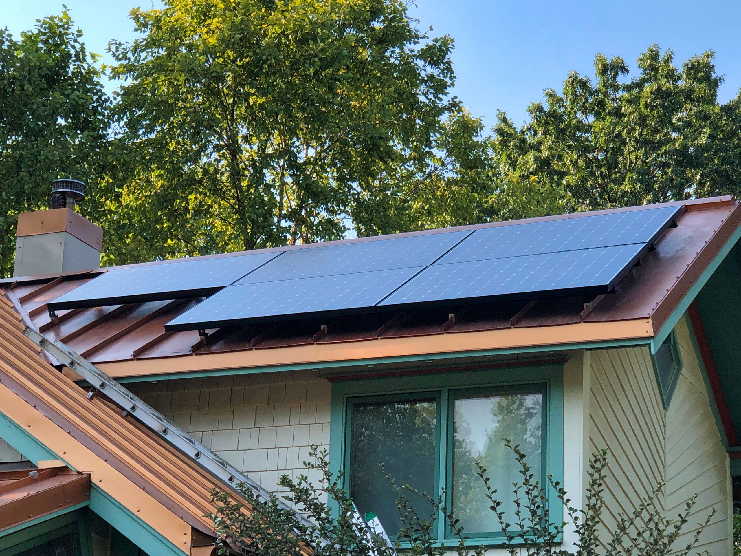 IMG_2646 Solar Panels Installed on a Metal Roof